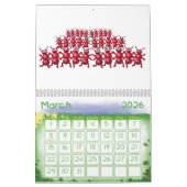 蟻の12か月 カレンダー (3月 2026)