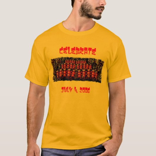 蟻は祝います Tシャツ (正面)