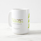 蟻は私の込み合いのマグです コーヒーマグカップ (正面左)