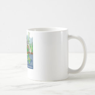 蠍およびカエル コーヒーマグカップ