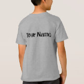 蠍の子供のワイシャツ Tシャツ (裏面)