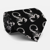 蠍パターンユニセックスなタイ ネクタイ (ロール)