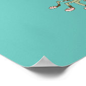 蠍座お洒落ガール&スコーピオン ポスター (角)