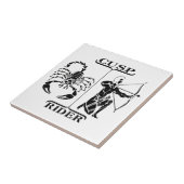 蠍座か射手座 タイル (側面)