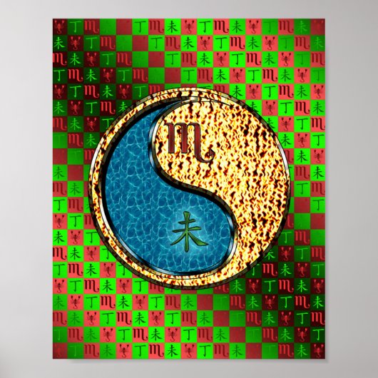 蠍座と火ヤギ ポスター (正面)