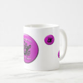 蠍座のオバマのマグ コーヒーマグカップ (正面右)