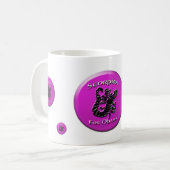 蠍座のオバマのマグ コーヒーマグカップ (正面左)