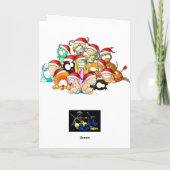 蠍座のクリスマスカード シーズンカード (裏面)