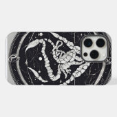 蠍座のサイン iPhoneケース (裏面横)
