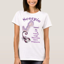 蠍座のゾディアックサインTシャツ *1 Tシャツ