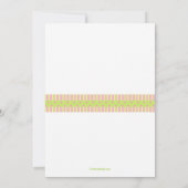 蠍座の写真の誕生日のパーティの招待状 招待状 (裏面)