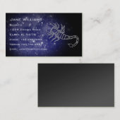 蠍座の占星術 名刺 (正面/裏面)