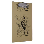 蠍座の星座のHeveliusの1690年の装飾 クリップボード (右)