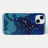蠍座の星座、ヴィンテージ占星術 Case-Mate iPhoneケース (裏面 (横))