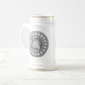 蠍座の硬貨のジョッキ ビールジョッキ (正面左)