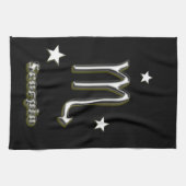 蠍座の記号 キッチンタオル (横)