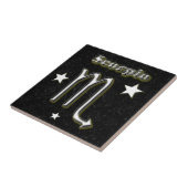 蠍座の記号 タイル (側面)