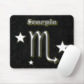 蠍座の記号 マウスパッド (マウス)