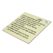 蠍座の詩 タイル (側面)