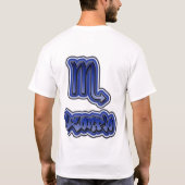 蠍座の陰陽 Tシャツ (裏面)