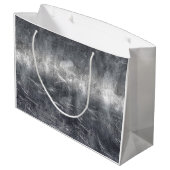 蠍座の(占星術の)十二宮図はグランジで動揺してなスタイルに署名します ラージペーパーバッグ (裏面アングル)