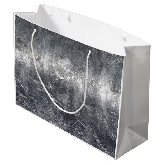 蠍座の(占星術の)十二宮図はグランジで動揺してなスタイルに署名します ラージペーパーバッグ (裏面アングル)