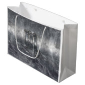 蠍座の(占星術の)十二宮図はグランジで動揺してなスタイルに署名します ラージペーパーバッグ (正面アングル)