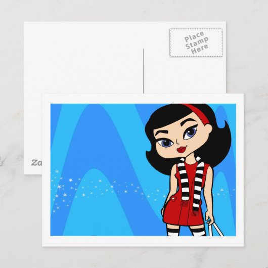 蠍座はがき ポストカード (正面/裏面)