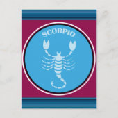 蠍座はがき ポストカード (正面)