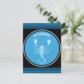 蠍座はがき ポストカード (スタンド正面)