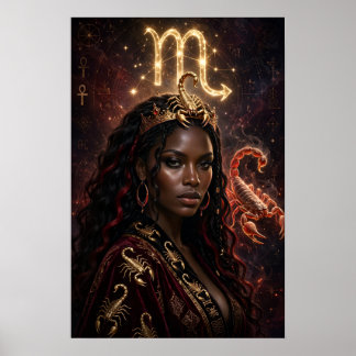 蠍座アフリカの女王ポスター ポスター