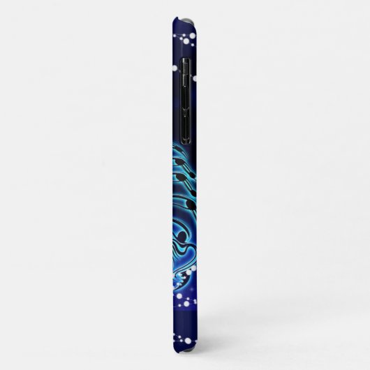 蠍座インDark Blue II Case-Mate iPhoneケース (裏面/左)