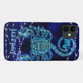 蠍座インDark Blue II Case-Mate iPhoneケース (裏面(横))