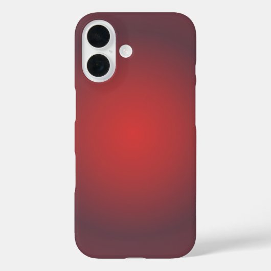 蠍座オーラグラディエント〔占星術の〕十二宮図、赤オーラグラディエント Case-Mate iPhoneケース (裏面)