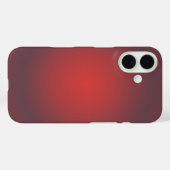蠍座オーラグラディエント〔占星術の〕十二宮図、赤オーラグラディエント Case-Mate iPhoneケース (裏面 (横))