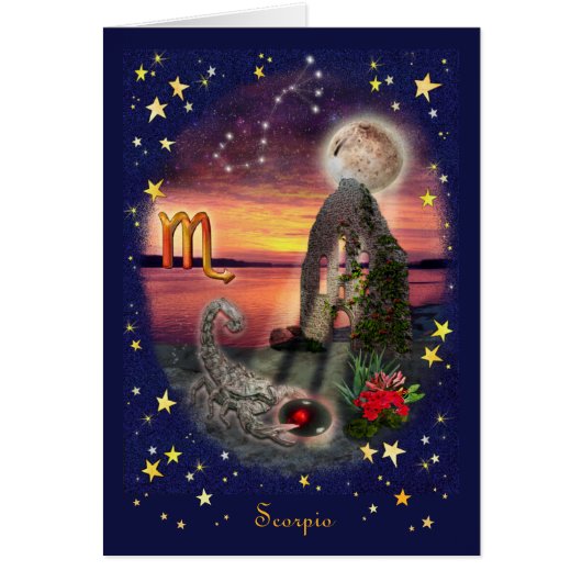 蠍座カード (正面)