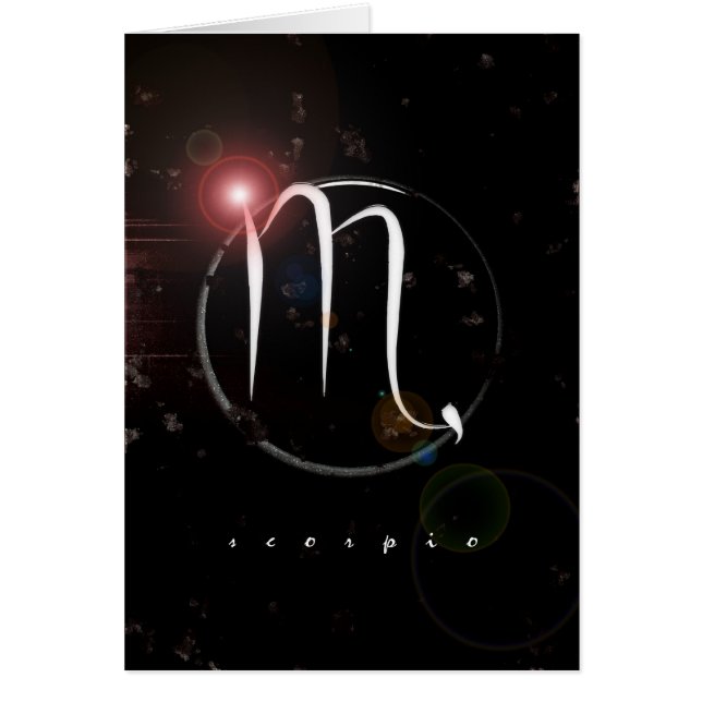 蠍座カード (正面)