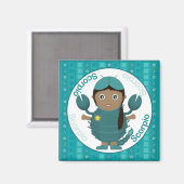 蠍座ガールキャラクター磁石 マグネット (正面/裏面)