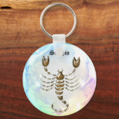 蠍座キーチェーン キーホルダー (正面)