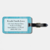 蠍座ザスコーピオンの水の標識idラゲッジタグ ラゲッジタグ (裏面横)