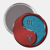 蠍座ザスコーピオン マグネット (正面/裏面)