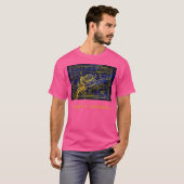 蠍座シャツ蠍座星座天文学 Tシャツ (正面フル)