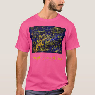 蠍座シャツ蠍座星座天文学 Tシャツ
