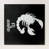 蠍座シルエット ジグソーパズル (横)