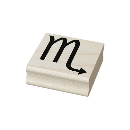 蠍座シンボルスタンプ ラバースタンプ (スタンプ)