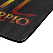 蠍座スター金ゴールド カッティングボード (角)