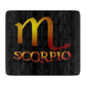 蠍座スター金ゴールド カッティングボード (正面)