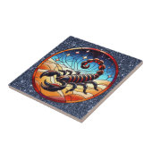 蠍座セラミックタイル タイル (側面)