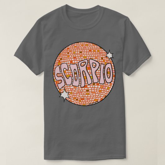 蠍座ディスコ Tシャツ (デザイン正面)
