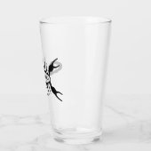 蠍座ブラックスコーピオンスターサイン タンブラーグラス (左)